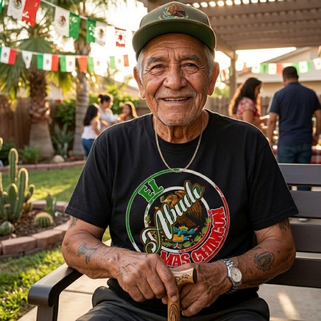 El Abuelo Mas Chingon Mexican pride T-Shirt (El Abuelo Mas Chingon Mexican pride T-Shirt)