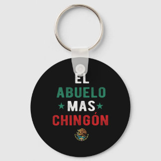 El Abuelo Mas Chingon Spanish Teachers Fathers Day Keychain
