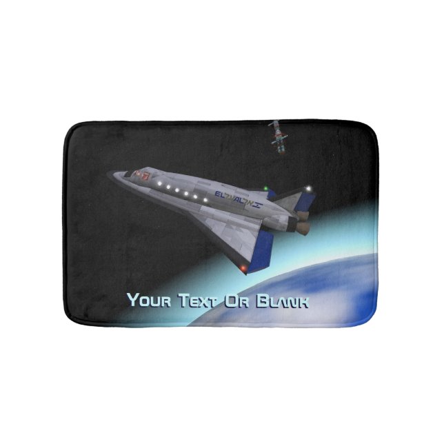 El Al Maslool Space Shuttle Bathroom Mat (Front)