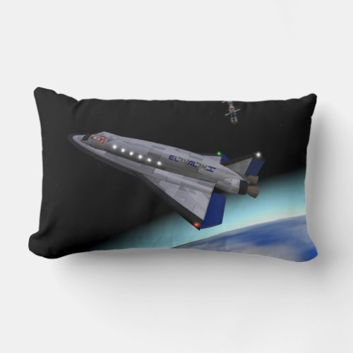 El Al Maslool Space Shuttle Lumbar Pillow