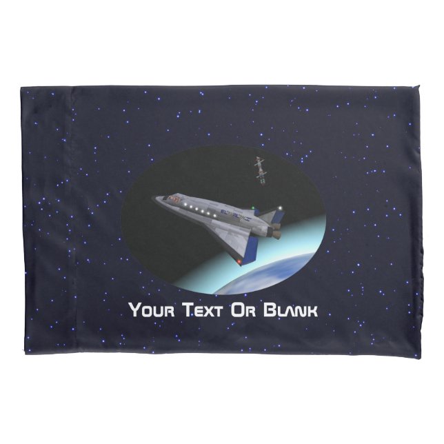 El Al Maslool Space Shuttle Pillow Case (Front)