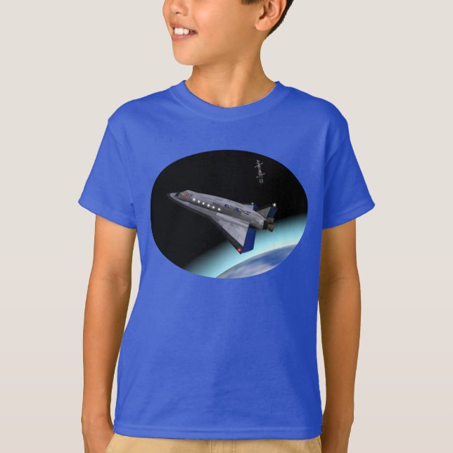 El Al Maslool Space Shuttle T-Shirt (Front)