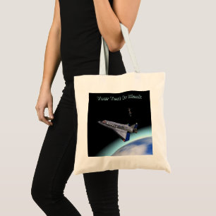 El Al Maslool Space Shuttle Tote Bag