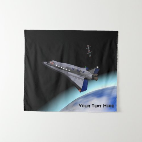 El Al Space Shuttle Tapestry