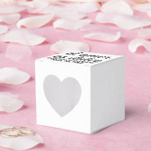 El amor es dulce wedding reception treat for guest favor boxes
