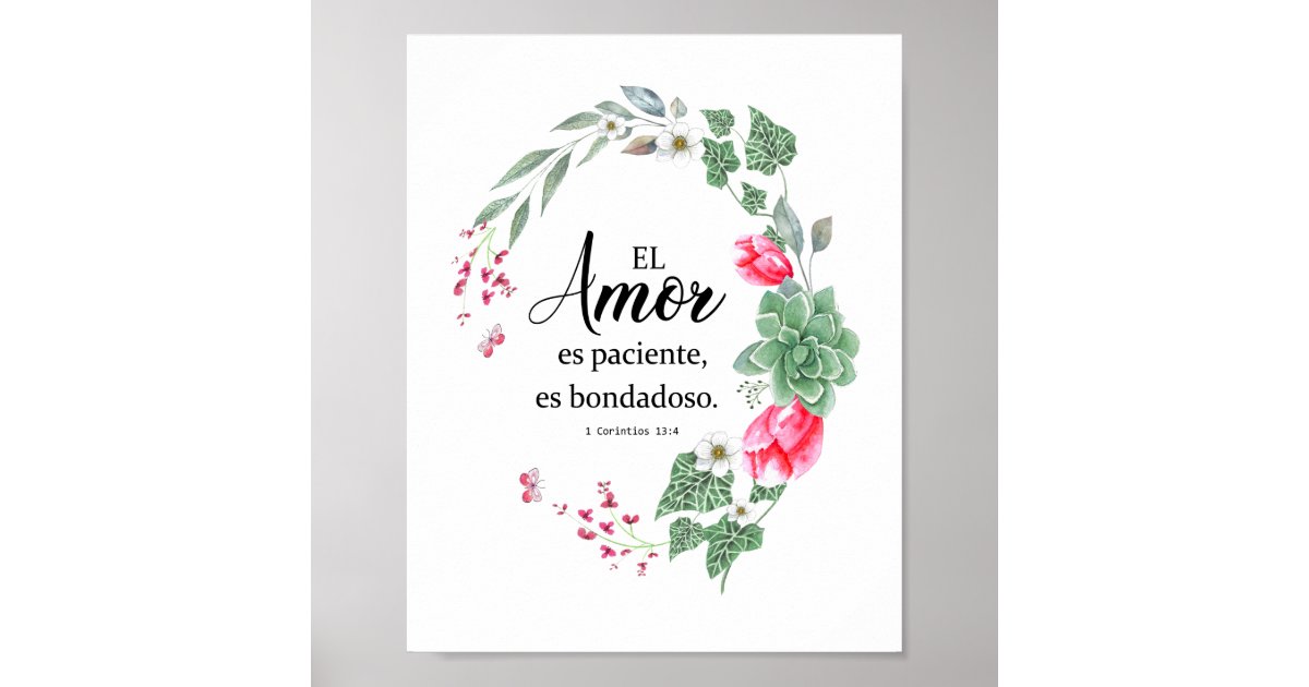 El colma de bienes tu vida, spanish bible verse Canvas Print for Sale by  latiendadearyam