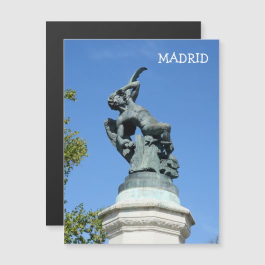 El Angel Caido, Retiro Park, Madrid (Front/Back)