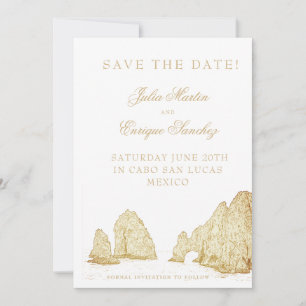 El Arco Cabo San Lucas Arch Weddining Save The Date