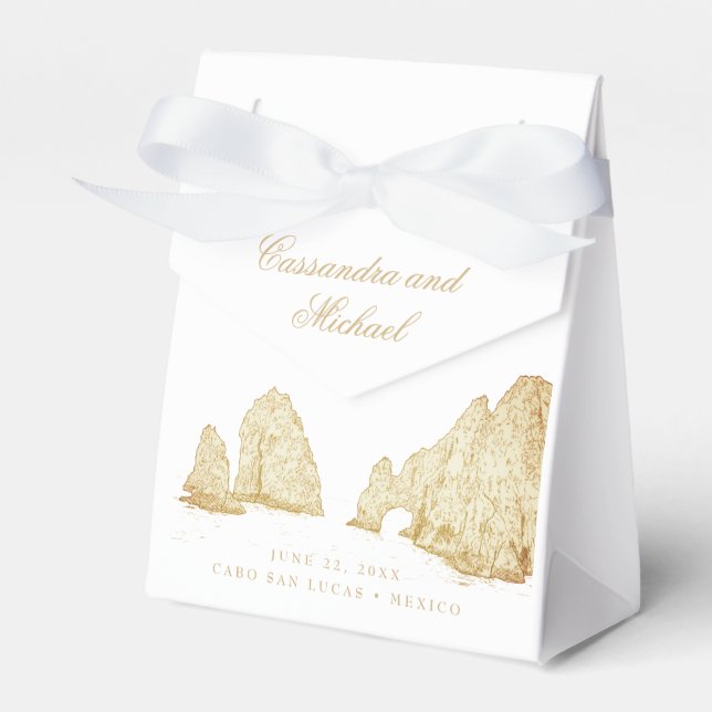 El Arco |  Cabo San Lucas MEXICO Favor Boxes (Front Side)