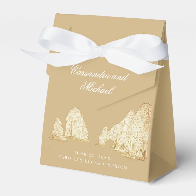 El Arco |  Cabo San Lucas MEXICO Favor Boxes (Front Side)