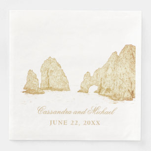 El Arco Cabo San Lucas MEXICO Paper Dinner Napkins