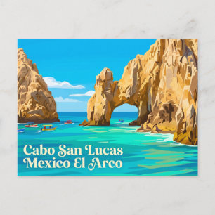 El Arco de Cabo San Lucas Mexico Postcard