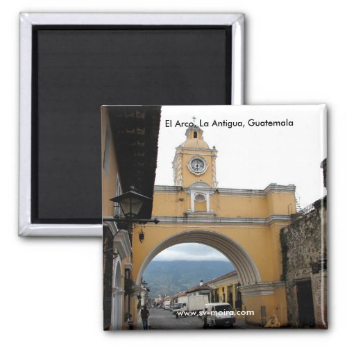 El Arco La Antigua Guatemala Magnet