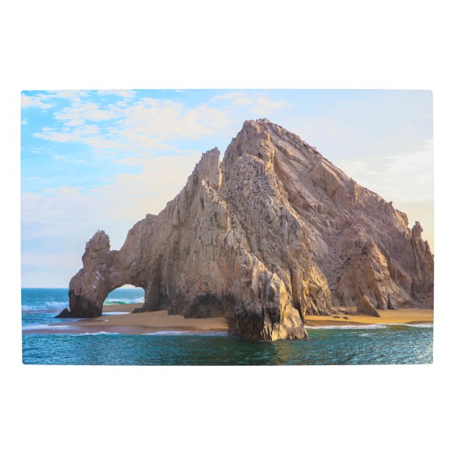 El Arco |  The Arch in Cabo San Lucas, Mexico Metal Print (Front)