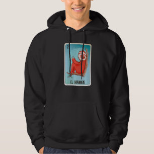 El Arrimado Mexican Slang Lottery Bingo Cards Hoodie