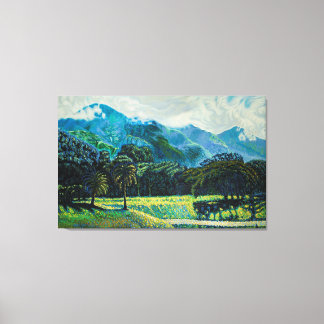 El Ávila from Parque del Este Canvas Print