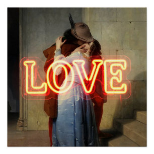 El Bacio Remix – Neon “LOVE” Wall Art & Merch