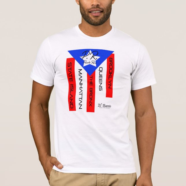 "El Barrio"  by Michael Crozz T-Shirt (Front)