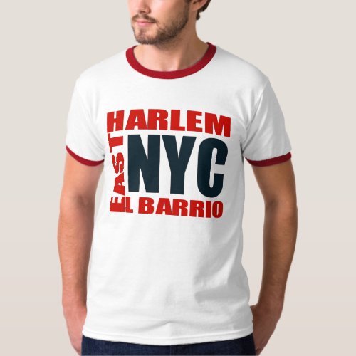 El Barrio East Harlem Logo T_Shirt by Urban59 NYC