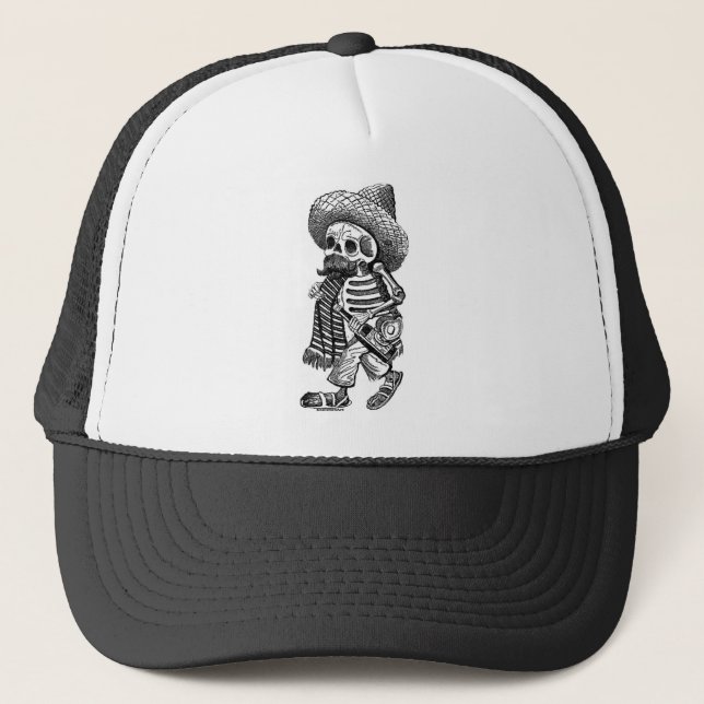 El Borracho Trucker Hat (Front)