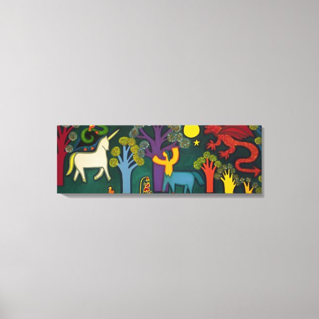 El Bosque Magico de Lucas 2009 Canvas Print (Front)