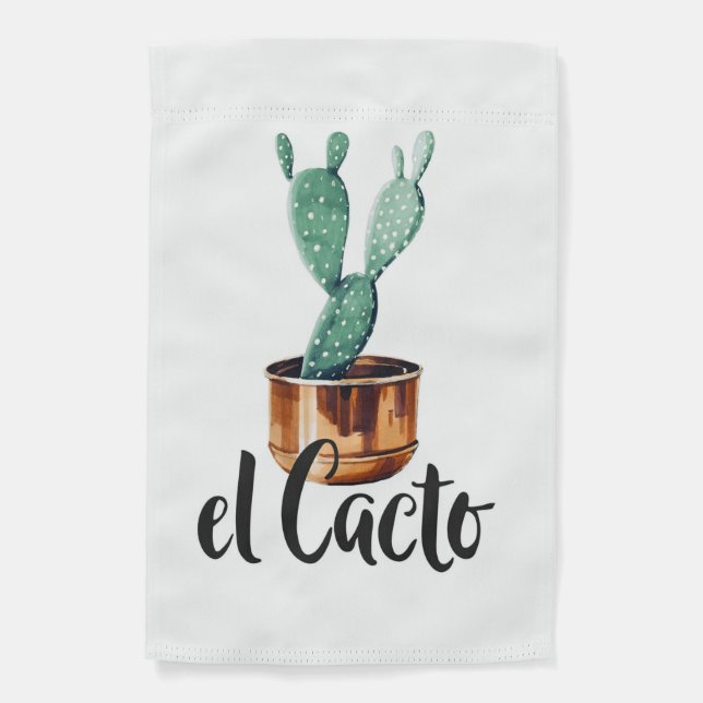 El Cactus Garden Flag (Front)