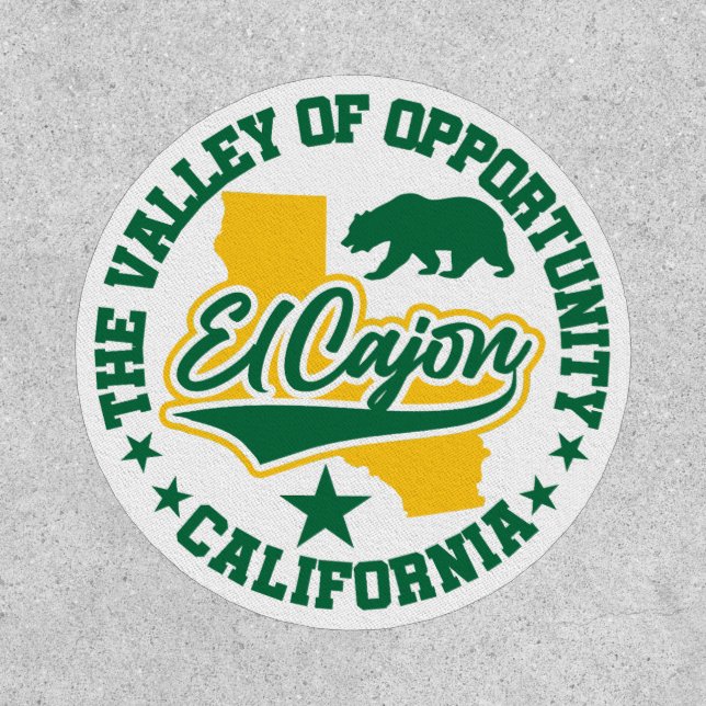 El Cajon,California Patch (Front)