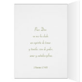 El Camaleón, tarjeta (Inside (Left))