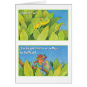 El Camaleón, tarjeta (Front)