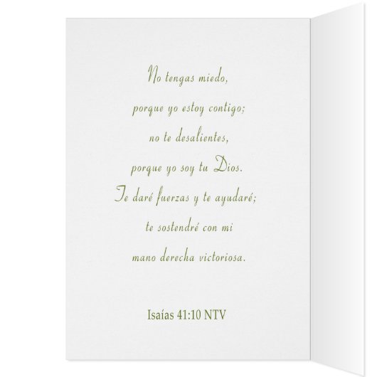 El Camello, tarjeta (Inside (Left))