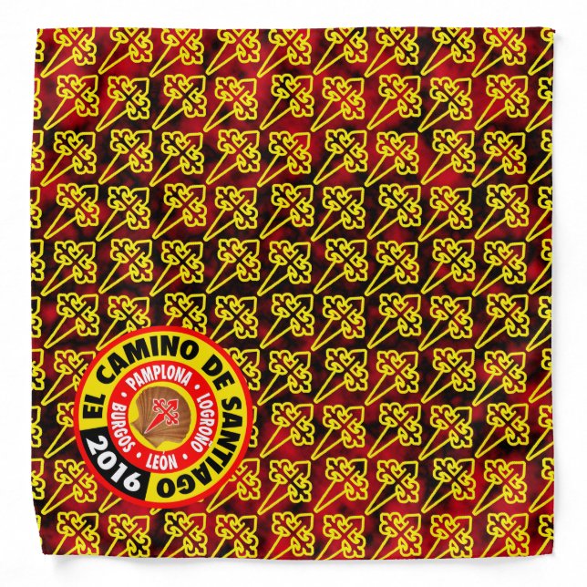 El Camino de Santiago 2016 Bandana (Front)