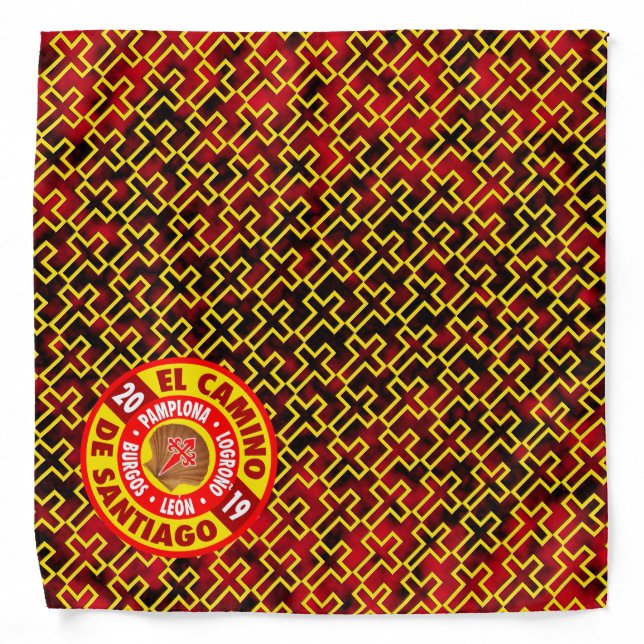 El Camino De Santiago 2019 Bandana (Front)