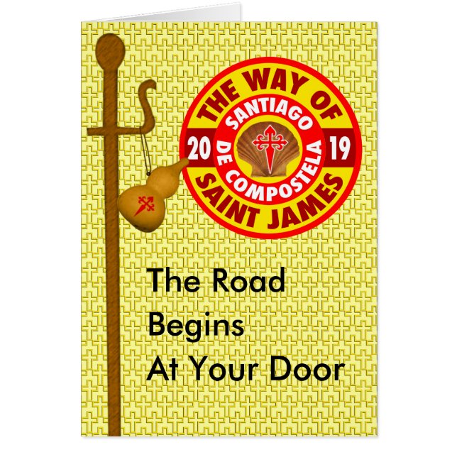 El Camino de Santiago 2019 Cards (Front)