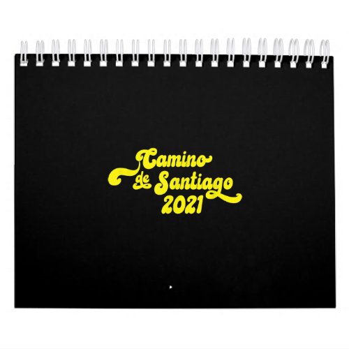 El Camino De Santiago 2021 Way Of St James Hiking Calendar