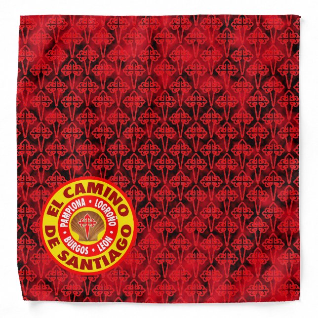 El Camino De Santiago Bandana (Front)