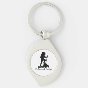 El Camino de Santiago  -  Bucket List Hike Keychain