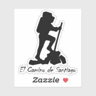 El Camino de Santiago - Bucket List Hike Sticker