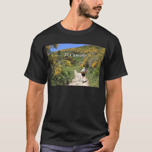 El Camino de Santiago de Compostela Spain trail T_Shirt