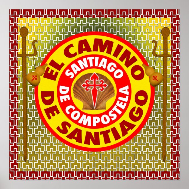 El Camino De Santiago Poster (Front)