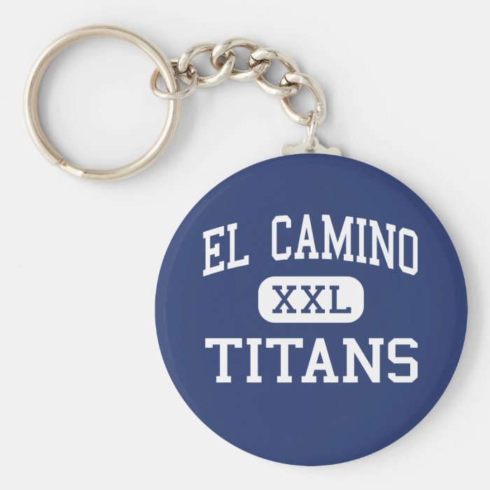 El Camino   Titans   Junior   Santa Maria Keychains