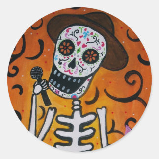 EL CANTATA CLASSIC ROUND STICKER