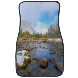 El Capitan and Three Brothers Car Floor Mat