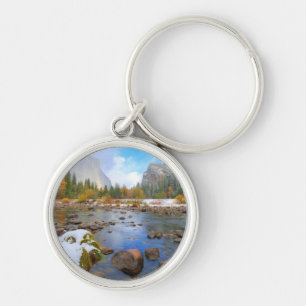 El Capitan and Three Brothers Keychain