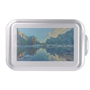 El Capitan and Three Brothers Reflection Cake Pan