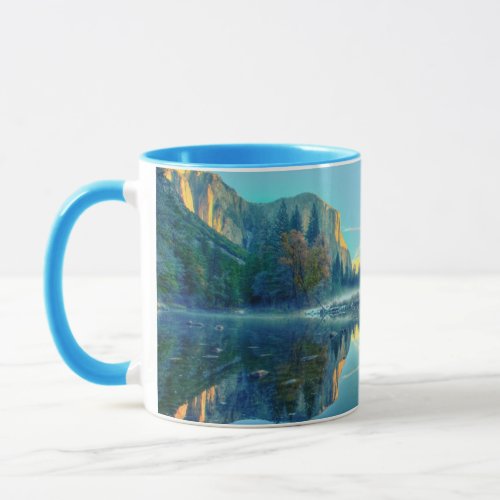 El Capitan and Three Brothers Reflection Mug