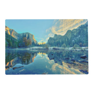 El Capitan and Three Brothers Reflection Placemat