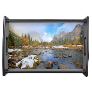 El Capitan and Three Brothers Serving Tray