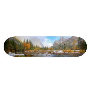 El Capitan and Three Brothers Skateboard Deck