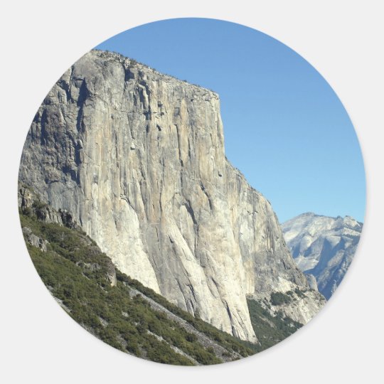 El Capitan Classic Round Sticker
