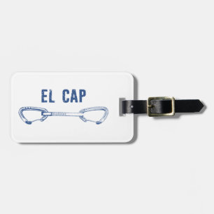 El Capitan Climbing Quickdraw Luggage Tag